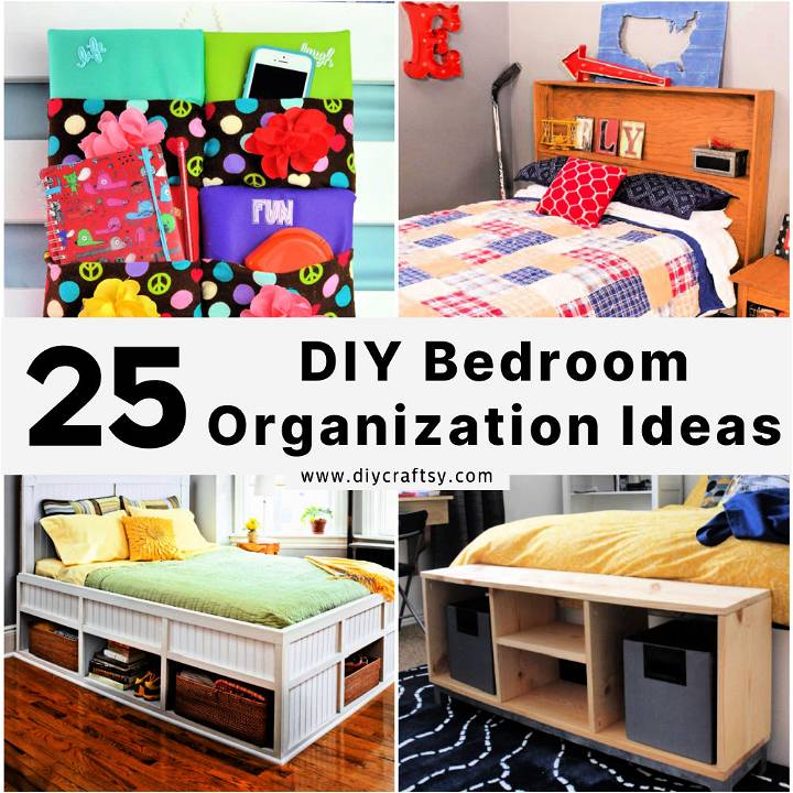 bedroom organization ideas