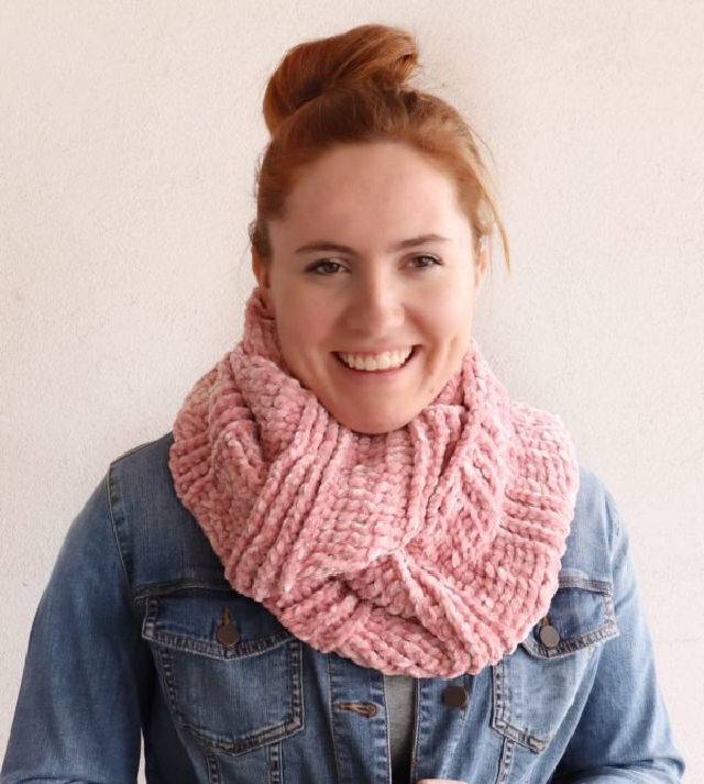 Best Velvet Infinity Scarf Crochet Pattern