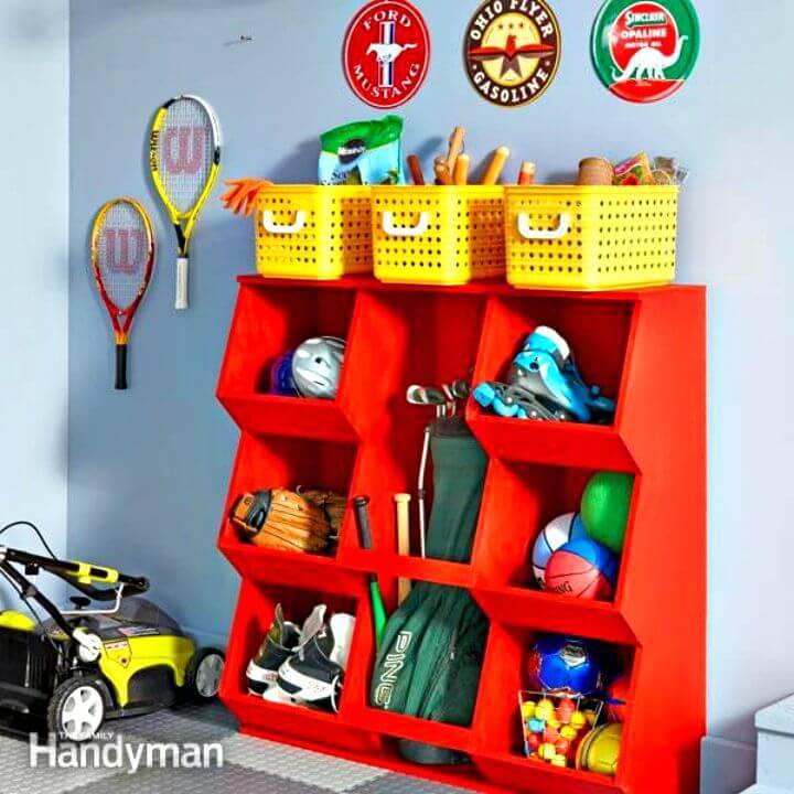 Build Your Own Wooden Toy Storage