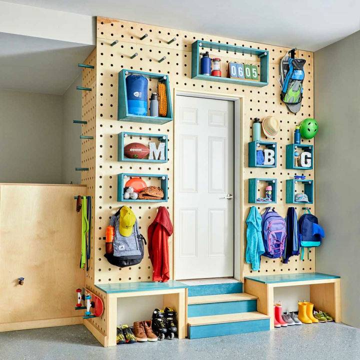 Building a Garage Storage Wall