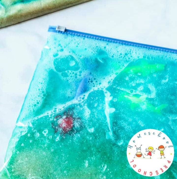 Cool DIY Ocean Sensory Bag