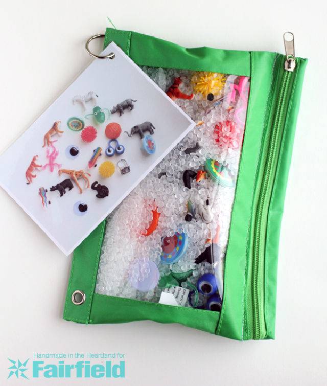 How to Make a Spy Sensory Bag