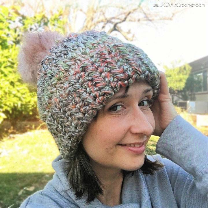 Crochet Hat Pattern for 6 Weight Yarn