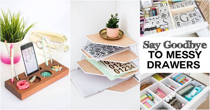 DIY Office Organization Ideas