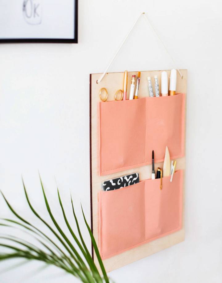 DIY Wall Hanging Organizer