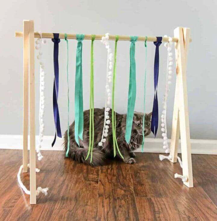 Easy DIY Cat Play Gym