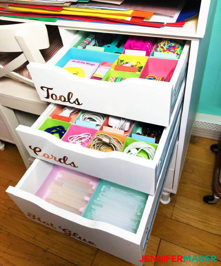 Easy DIY Drawer Organizers