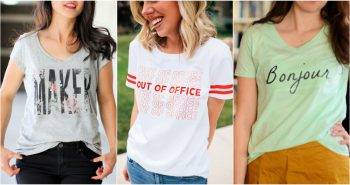 easy DIY graphic tees