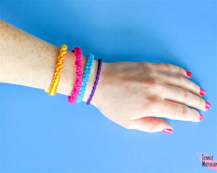 Easy DIY Macrame Knot Bracelets