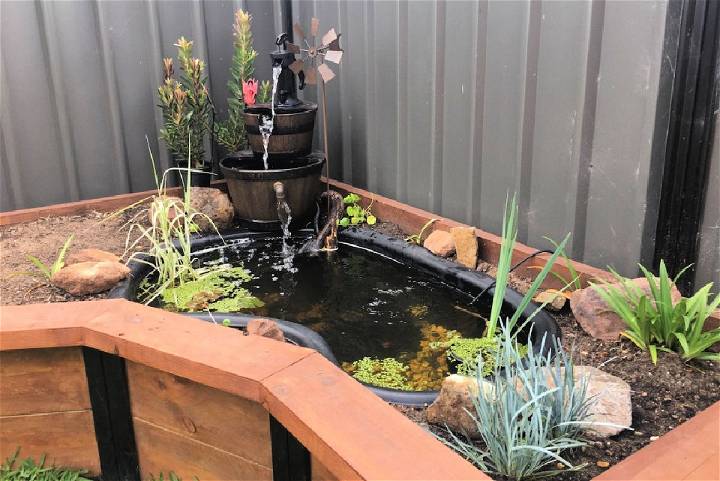 Easy DIY Small Pond