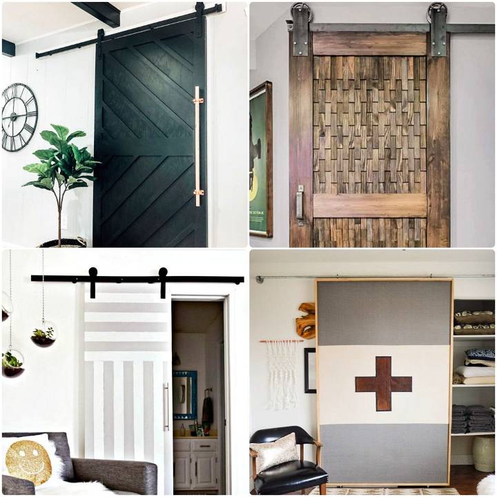 easy diy sliding door ideas