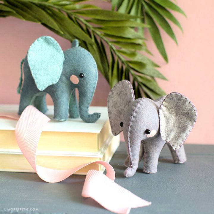 Make Your Own Felt Elephant