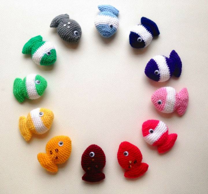 Pretty Crochet Fish Candy Pattern