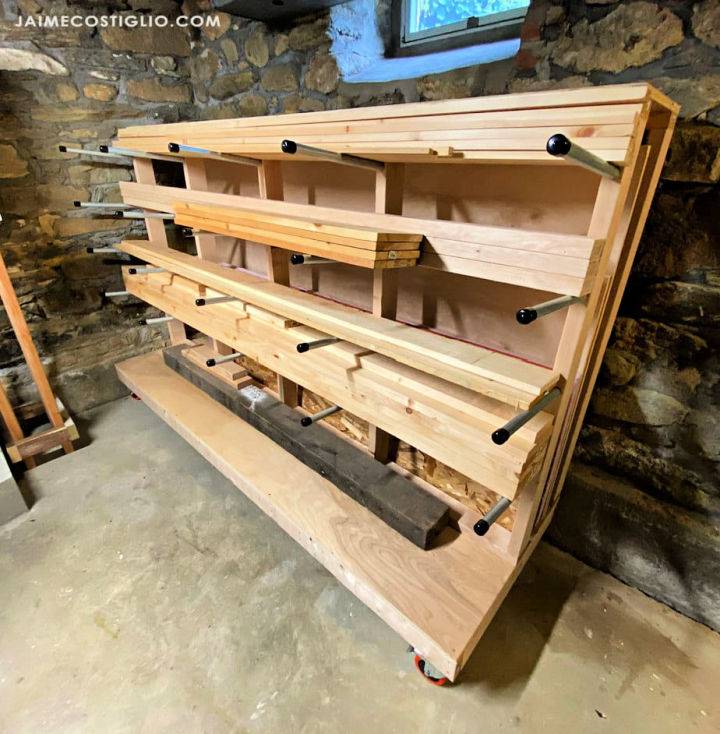 Free Lumber Rack Woodworking Plans