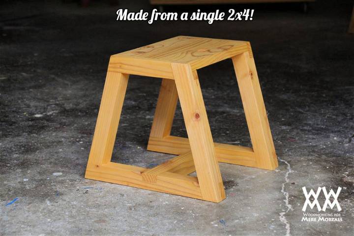 Free Sturdy Utility Step Stool Plans