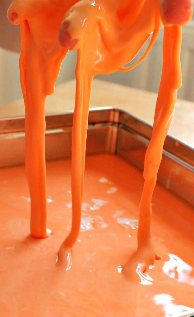 Halloween Oobleck With Corn Flour