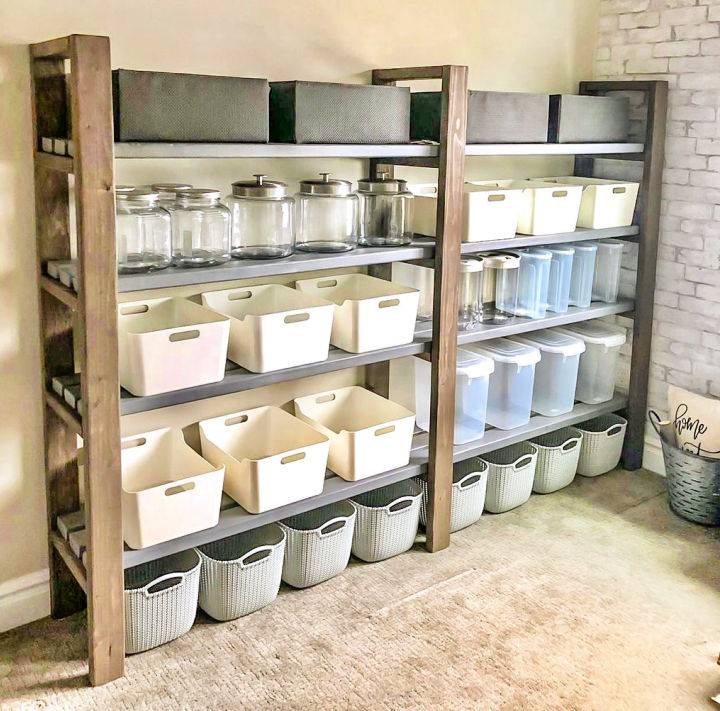 Homemade Pantry Shelf for $50