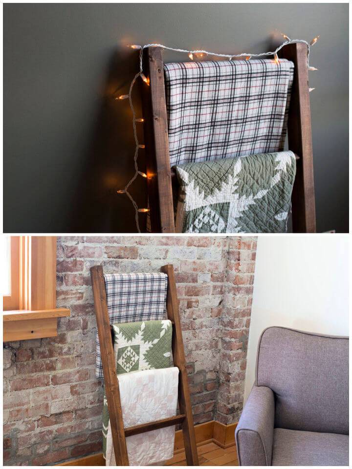 Make Your Own Blanket Ladder