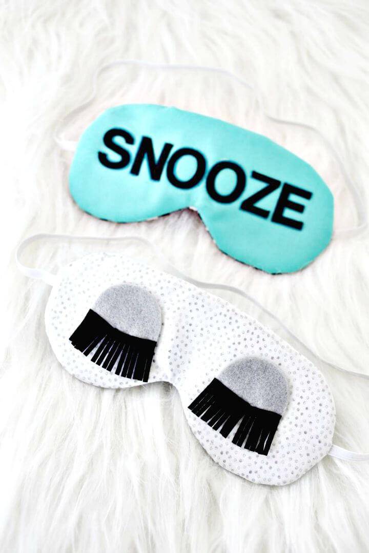 How to Sew Sleep Masks