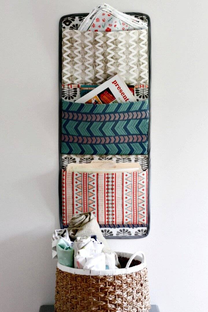 Making a Wall Organizer Using Fabric