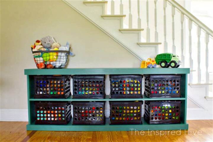 How to Make a Toy Storage Shelf