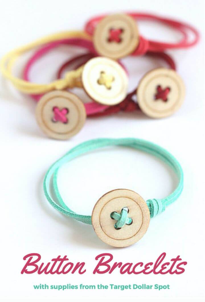 Make Your Own Button Bracelet