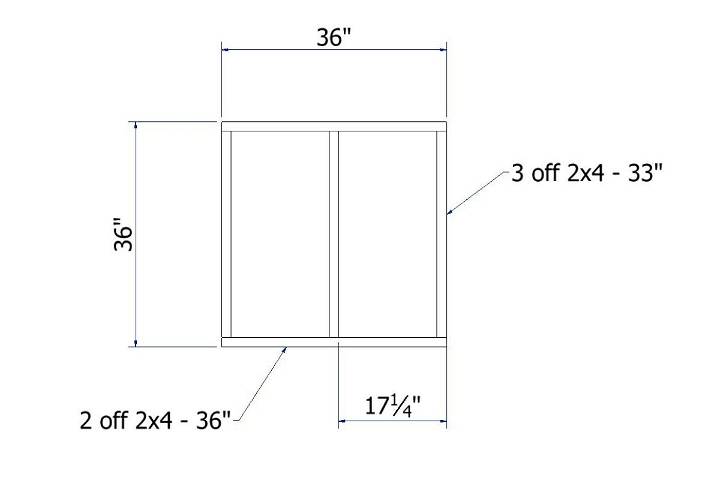 Making the dog house Base