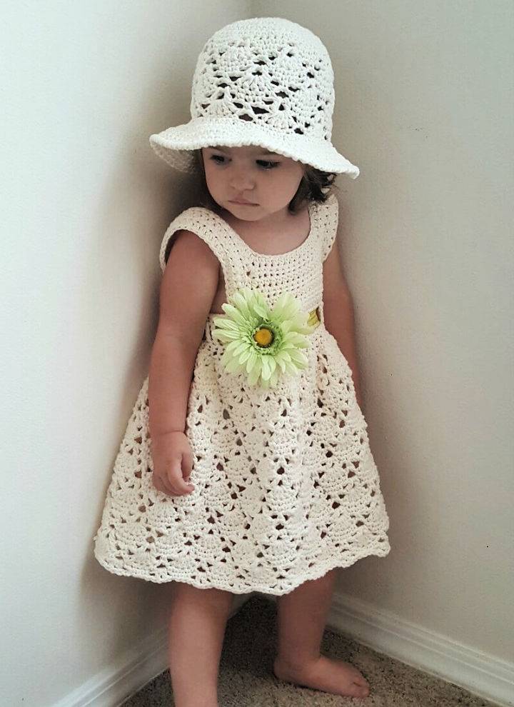 Modern Crochet Vintage Toddler Dress Pattern