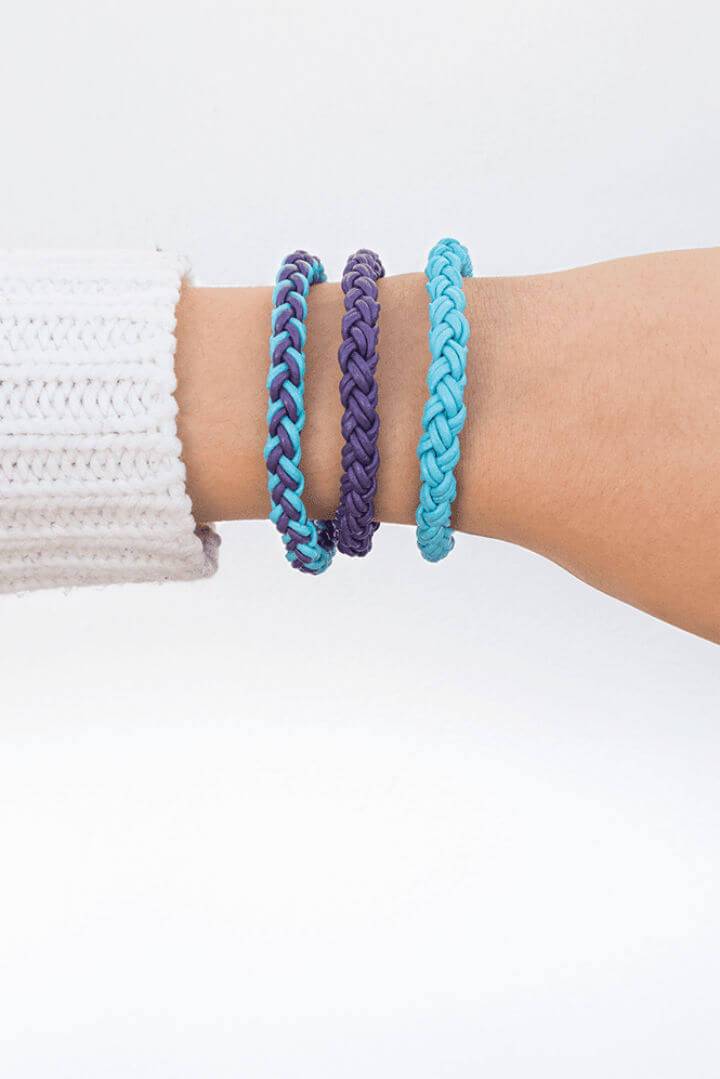 Round Braid Leather Friendship Bracelets