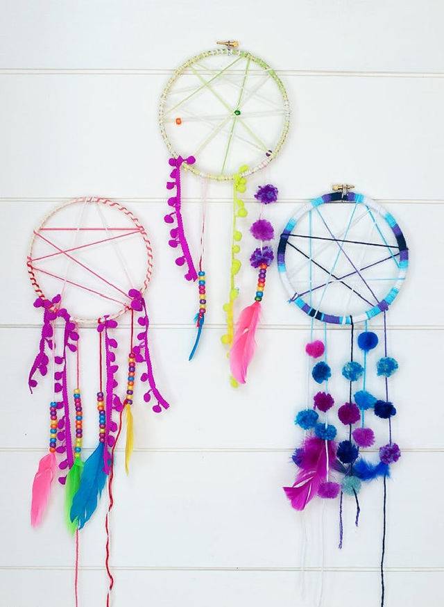 Summer Camp Dream Catcher Craft